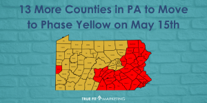 13 More Counties in PA to Move to Phase Yellow