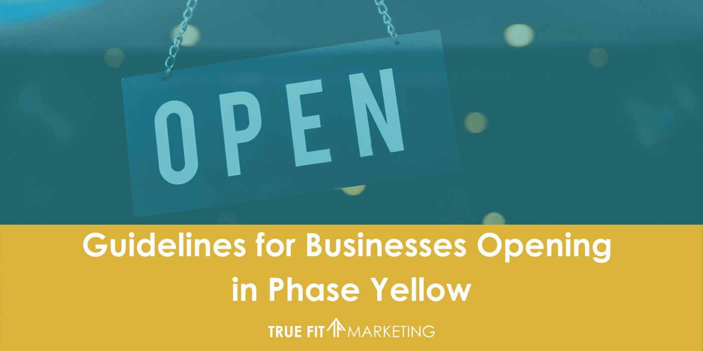 Guidelines for Businesses Opening in Phase Yellow