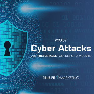 Most Cyber Attacks are Preventable Failures on a Website